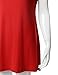 Doublju Women Short Sleeve Round Neck Loose Fit Long Tunic Top