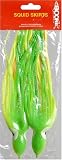 Boones Octopus Skirt - 7 3/4 Chartreuse/Grn/Orange - 2 Pack