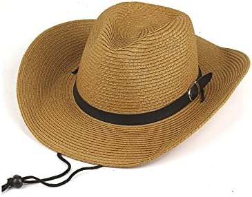 Creative Folding Straw Hat / Summer Beach Sun Hat (Khaki)
