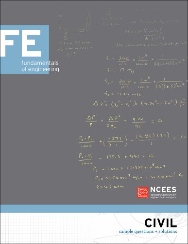Civil FE Sample Questions and Solutions