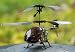V-Max Black Heli Metal Frame Remote Control Mini Helicopter (Black)