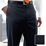 Wool/Cashmere Flat Front Suit Trouser