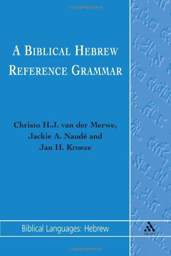 A Biblical Hebrew Reference Grammar