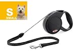 flexi Hundeleine Classic 1; 5 m, bis 12 kg schwarz