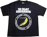 VELVET UNDERGROUND - Circle Banana - Black T-shirt