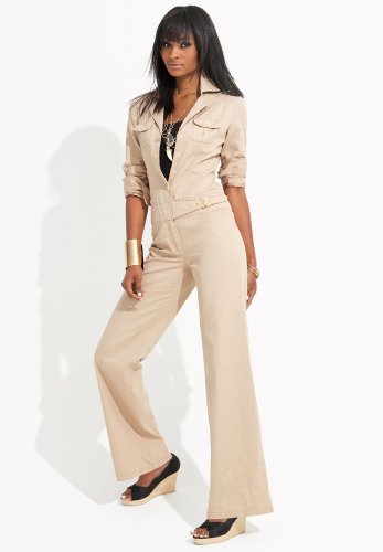 metrostyle Twill Jumpsuit