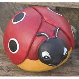 Ladybug Lawn Ornament - Medium by Portlies