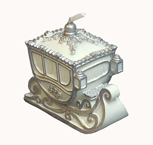 Fairytale Snow White Carriage Sled small candle for cake birthday wedding bridal shower party decorations