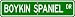 Boykin Spaniel STREET SIGN ~ High Quality Aluminum ~ Dog Lover