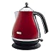 Delonghi Kb03001r Icona Cordless Jug Kettle Red
