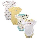 4-Pack Pastel Bodysuits