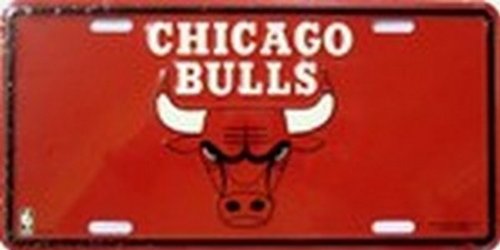 Chicago Bulls NBA License Plates Plate Tag Tags auto vehicle car front