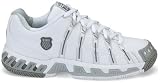 K-Swiss Women's Stabilor SLS Tennis Shoe (White / Platinum / Charcoal), Available in Various Sizes
