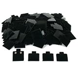 100 Black Earring Puff Cards Jewelry Showcase Displays 1