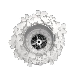InterDesign Blumz Sink Strainer, Clear