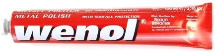 WENOL MULTI-PURPOSE POLISH!!! NOW A BRIGHTER SHINE - FASTER! CLEANS AND POLISHES BRASS,COPPER,SILVER,BRONZE,CHROME,CERAMIC HOBS,ETC. by Wenol