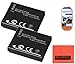 Pack of 2 DMW-BCM13E Batteries for Panasonic Lumix DMC-TS5 DMC-ZS30 Digital Camera + More!!