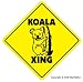 KOALA CROSSING -Sign- xing australia bear road signs
