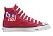 Converse Chuck Taylor All Star Hi Top Red with Democratic Logo Canvas Shoes