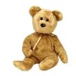 Ty Beanie Babies CASHEW Bear Plush