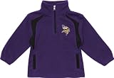 Minnesota Vikings Youth Post Game Quarter-Zip Fleece Jacket
