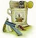 Shaving Mug 5 Art Poster Print by Consuelo Gamboa, 7x7 Image