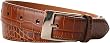 WILSON BELT - Mens - Alligator embossed leather, Brushed nickel buckle, Single Loop.