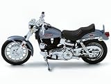 Review Maisto  / Die-cast Model Harley Davidson FXS Low Rider (1977) (1:18 scale in Light Blue)