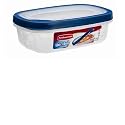 Rubbermaid FG5153RDBLUE Flex &amp; Seal Rectangle 3.4-Cup Food Storage Container