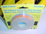 1/4 by 37.5' Orange reflective pin stripping tape