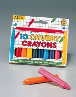 Childrens Toyshop  Toys : Chubby Crayons (10)