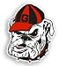 Georgia Bulldogs 12 Bulldog Car Magnet