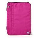CaseCrown Faux Suede Zip Sleeve Case (Fuschia) to Protect the Apple  iPad Wifi / 3G Model 16GB, 32GB, 64GB