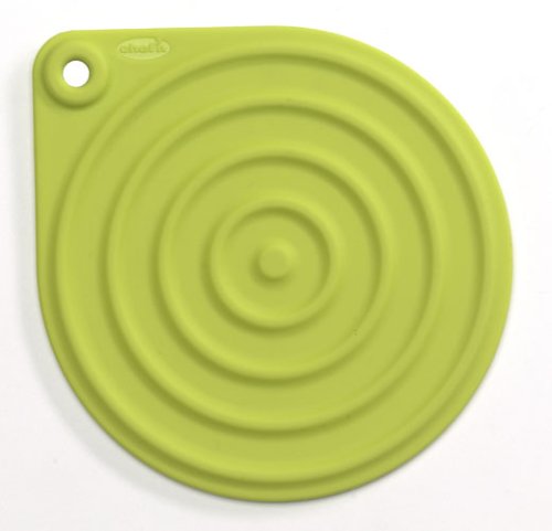 Kai Europe TRVT-260AV Chef'n DiscGo Topflappen magnetisch und Untersetzer, Avocado