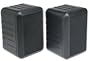 Studio Acoustics MS-80B 3-way Stereo Speakers, pair (Black)