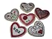 Half Dozen Valentine Hearts