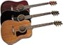 Washburn D100 Acoustic Guitar, Black