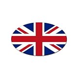 United Kingdom Flag Oval Magnet