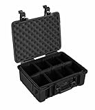 B&W outdoor case type 30 schwarz, inkl. variabler Facheinteilung