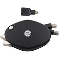 GE Retractable 4–in–1 4' Cable