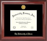 Akron Zips Classic Mahogany Frame W/Medallion