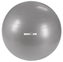 Ironman 65cm Deluxe Stability Ball (Charcoal)