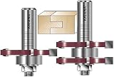 KATANA Tongue and Groove Router Bit Set