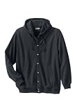 Fleece Snap-Front Hoodie