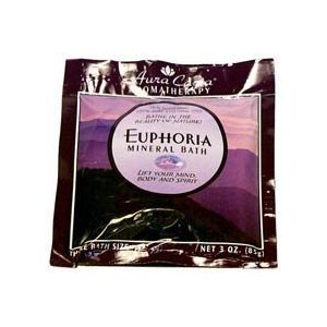Aromatherapy Mineral Bath - Euphoria, Packets, 6 Units / 2.5 oz