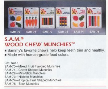 S A M Tropical Fruit Shaped Munchies