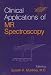 Book Clinical Applications of Magnetic Resonance Spectroscopy