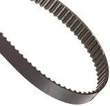 Timing Belt, Single-Sided, Urethane/Polyester, 1/4" Width, 1/5" Pitch, 19" Length, 95 Teeth