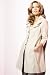 Per Una Linen Blend Ruffled Shawl Collar Coat