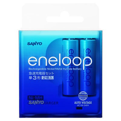 Cover image : 単3エネループ2個付急速充電器セット N-MDR02S